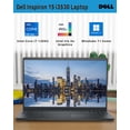 thumbnail image 2 of Dell Inspiron 15 3530 Laptop 2023 Newest, High Performance for Business, 15.6" FHD Anti-Glare Touchscreen, 13th Gen Intel Core i7-1355U(Up to 5GHz, 10 Cores), 32GB RAM, 1TB SSD, Wi-Fi 6, Win 11 Home, 2 of 5
