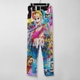 thumbnail image 2 of Harley Quinn Poster Film Pajama Bottoms for Women Novelty Lounge Daily Cozy Soft Sleep Pajamas Pants Long Sleepwear, 2 of 7