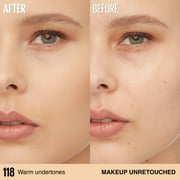 Maybelline Super Stay Lumi-Matte Foundation Makeup, 118, 1 fl oz