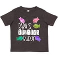 thumbnail image 3 of Inktastic Papa's Fishing Buddy with Colorful Fish Boys or Girls Toddler T-Shirt, 3 of 5