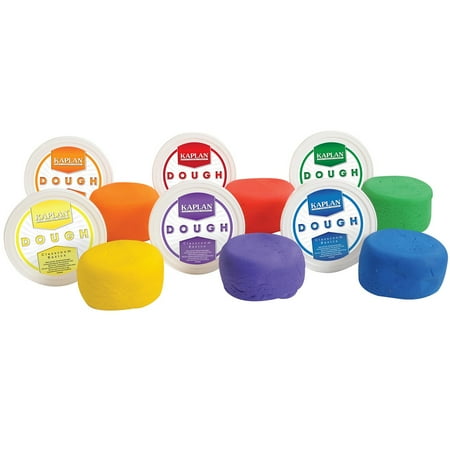 UPC: 0042229531989 | Kaplan Early Learning Kaplan Dough Classic Colors – 1 lb Containers – Set of 6