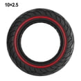 thumbnail image 1 of 102.5 Ligne Rouge Pois Rouges pour Pneu Plein Nid d'Abeille pour Trottinette Électrique Max G30 102.5 Ligne Rouge, 1 of 6