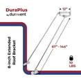 thumbnail image 2 of DuraVent DuraPlus 8 inches Extended Home Roof Bracket Chimney Support Brace, 2 of 6