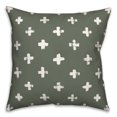 thumbnail image 2 of Creative Products Sage Crosses 18 x 18 Indoor / Outdoor Pillow, 2 of 3