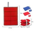 thumbnail image 2 of Almohadilla para sentarse, 2 piezas de espuma para asiento de senderismo, plegable, almohadilla de asiento impermeable para acampar con bolsas de almacenamiento, alfombrilla para sentarse de espuma, 2 of 6