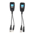 thumbnail image 3 of FAGINEY 2Pcs BNC To RJ45 Connector UTP BNC Video Power Balun, Passive For TVI/AHD Camera For CVI Camera, 3 of 8
