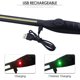 thumbnail image 4 of Luz de trabajo Luces de trabajo recargables, luz de inspección USB delgada Lámpara de trabajo LED con interruptor giratorio y base magnética giratoria de 360 ​​°, 4 of 5