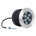 thumbnail image 3 of AC12V 9W White LED Waterproof Pool Light IP68 Underwater Lamp for Park Fountain Swimming Pool, 3 of 8