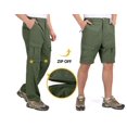 thumbnail image 3 of Little Donkey Andy Men's Stretch Convertible Pants, Zip-Off Quick-Dry Hiking Pants, UV Protection, Lightweight Size XL, 3 of 6