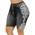 thumbnail image 2 of Jsaierl Jean Shorts for Women High Waisted Summer Distressed Denim Shorts Pants Ripped Trendy Bermuda Jean Shorts 2024, 2 of 6