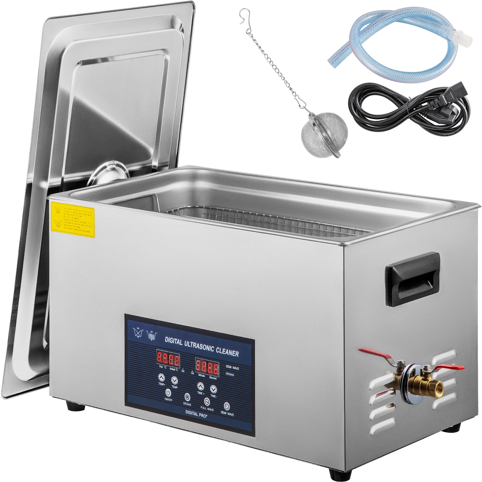 VEVOR 30L Ultrasonic Cleaner 28/40khz Dual Frequency Professional