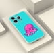 thumbnail image 4 of Mejore su experiencia con el iPhone: funda para teléfono plateada mate de doble capa con estampado de dibujos animados extravagantes para iPhone 15 Pro Max 14 13 12 Pro 11, 4 of 4