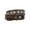 Brown, variant on Snap on Flower Embossing Vintage Leather Belt