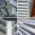 thumbnail image 5 of Arrow GROW IT 36 x 36 x 17 ft Galvanized Raised Bed Garden, 5 of 11