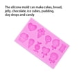 thumbnail image 4 of Billuyoard Molde de silicona para pastel, fiesta, vacaciones, dulces, galletas de Chocolate, Fondant, hogar, comedor, Bar, café, cocina, molde para hornear Herramientas y accesorios para hornear Billuyoard HA080930-00, 4 of 6