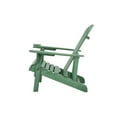 thumbnail image 4 of W Unlimited  Earth Collection Adirondack Chair with Phone & Cup Holder, Sea Green - 4 Piece, 4 of 5