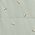 thumbnail image 7 of Love to Dream Swaddle Up Warm Cotton 2.5 TOG Baby Sleep Sack, Arms Up Design, Twin Zipper, Medium 13-19 lbs, Olive Bees, 7 of 7
