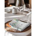 thumbnail image 6 of Fall Cloth Napkins Set of 6 Reusable Dinner Napkins, Orange Green Pumpkin Thanksgiving Eucalyptus Wood Cocktail Napkin Washable Table Napkins for Wedding/Holiday Party/Baby Shower 20"x20", 6 of 7