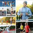 thumbnail image 4 of Cuerda de saltar de alambre de velocidad sin enredos ajustable con rodamientos de bolas, entrenamiento con mangos de espuma para entrenamiento físico en casa y cuerpo delgado, 4 of 5