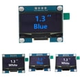 thumbnail image 3 of Langgg OLED Module 3.3V/5V 12C Interface Affichage Dispositif Auto-Éclairage Écran Stable Performance FR4 Tabletops Écrans LCD Blanc VCC, 3 of 6