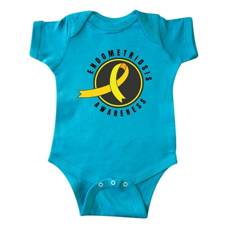 

Inktastic Endometriosis Awareness Month Badge Gift Baby Boy or Baby Girl Bodysuit