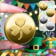 thumbnail image 6 of XGFHYJEH St. Patrick's Day Decations, Shamrock Coin, St. Patrick's Day Gift, 6 of 6