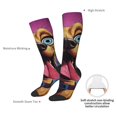 thumbnail image 4 of Rateoe Cartoon Big-Eyed Dog Pattern Women’s Knee High Crew Socks,Trouser Socks Comfortable, Breathable, Moisture-Wicking and Soft, 4 of 6