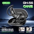 thumbnail image 1 of GERLAX GH-56 OWS Open-Ear Wireless Bluetooth Headphones with Charging Case Sports Ear-Hook Design, Built-in Mic, Stereo Sound, Compatible with iOS & Android, 1 of 1
