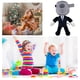 thumbnail image 3 of Juguete de peluche, juguetes de peluche suaves y divertidos, regalos de cumpleaños para niños (cámara gris), 3 of 4