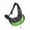 Green, variant on Pet Sling Tote, Breathable Mesh Messenger Messenger Bag, Comfortable Portable Dog Travel Sling Shoulder Bag, with Front Pocket, Suitable for Small and Medium Dogs and Cats Up to 13 Pounds
