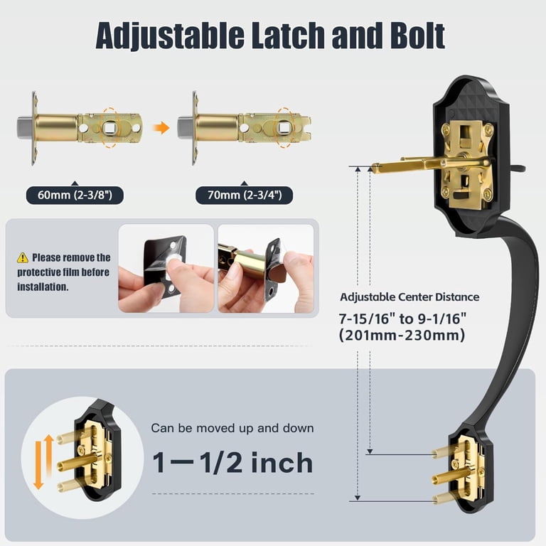 Blacksmith Smart Door Lock & Handle Set with WiFi photo 7