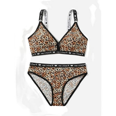 

Sexy Print Multicolor Plus Size Bra & Panty Sets (Women s)