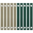 thumbnail image 1 of Uxcell 16 Inch Tree Straps for Staking, 20 Pack Tree Support Straps with Grommets, Green, Tan, 1 of 1