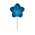 thumbnail image 1 of Noche estrellada Scorpio Zodiac Constellation Selección de pastelitos Star lable Flag en palillos de dientes, 1 of 3