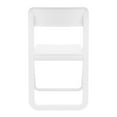 thumbnail image 5 of Luxury Commercial Living 32.25" White Solid Outdoor Resin Folding Chair, 5 of 8
