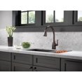 thumbnail image 6 of Delta 9183T-Dst Mateo 1.8 GPM Single Hole Kitchen Faucet - Black, 6 of 7