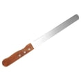 thumbnail image 4 of Cortador de barro de acero inoxidable de corte profesional florista con mango de madera, 4 of 7