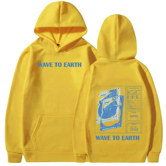 Korean Band Wave To Earth 2024 Tour Album Hoodie Men's Women Hip Hop Fashion Pullover Sweatshirt Kpop Clothing Oversized Hoodies