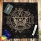 thumbnail image 2 of Mantel de Tarot de pentagrama de Reiki, paño de terciopelo de Altar, Péndulo de cristal, luna creciente, almohadilla de tarjeta de oráculo astrológico, envío directo qym unisex, 2 of 2