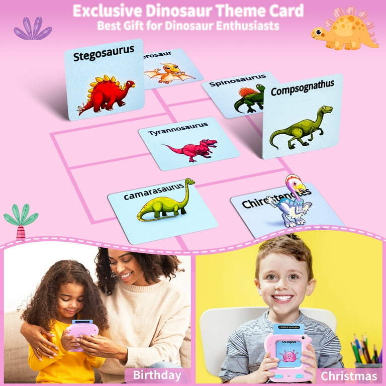 Adofi Talking Flash Cards, Learning Toy for Kids 1-6 Years, 117