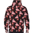 thumbnail image 7 of Fotbe Men's Hoodie with New Year Flamingo Pattern - Kangaroo Pocket Pullover Hooded Sweatshirt, Perfect for Daily Wear, Travel, and Home-3X-Large, 7 of 7