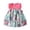 Hot Pink, variant on Sequin Dress for Girls Infant Baby Girl Ruffle Romper Dress Star Heart Print Tulle Dress Headband Cute Summer Clothes 12 18 Months (Green,12-18 Months)