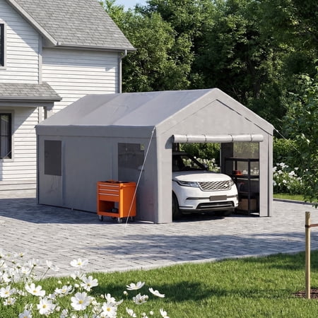 Dateyes 10-Foot by 20-Foot Portable Carport, $130 (was $207) at Walmart