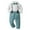 Light Blue, variant on Toddler Boys Long Sleeve Shirt Tops And Pants 3Pcs Child Kids Gentleman Bowtie Fall Winter Set&Outfits Overalls Ag Outwear For Toddler 18 Months-24 Months