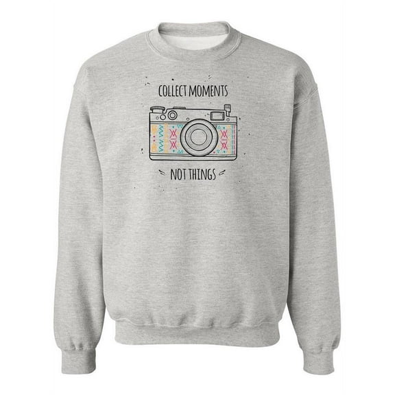 Collect Moments Retro Camera Sweatshirt Women -Image by Shutterstock, Female x-Large