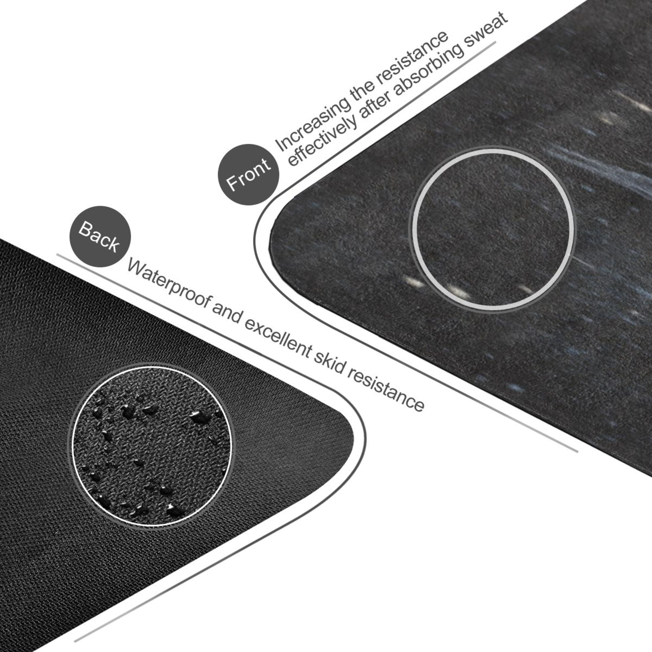 BZSMCE Yoga Mat Women Fitness Mat Eternal Cosmic Thorns Pattern