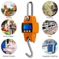 thumbnail image 3 of 300kg/50g Electronic Crane Scale Digital Hanging Scale Mini Hoisting Scale Industrial Electronic Hook Scale for, 3 of 8