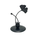 thumbnail image 1 of Portavelas de hierro, forma de pétalos de flores, vela cónica, candelabro para banquete de boda, de café de Navidad, decoración de sala de estar, de , regalo de adorno Negro Zulema Porta vela, 1 of 6