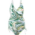 thumbnail image 1 of QWQJ Maillot de Bain Maternité Col en V Monokini Dos Nu à Bretelles, 1 of 8