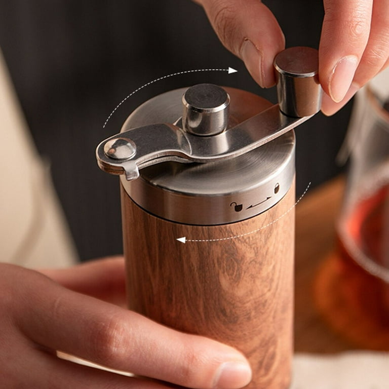 Portable Stainless Steel Coffee Bean Grinder